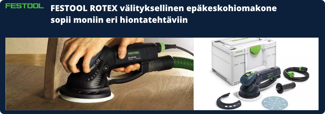 Festool Rotex hiomakone